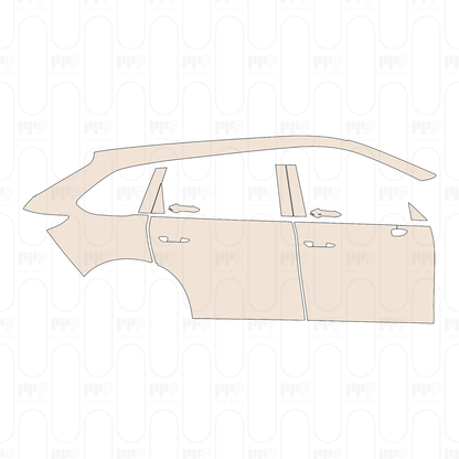 Pre-Cut PPF Mazda CX-80 (EU) Exclusive-Line 2026
