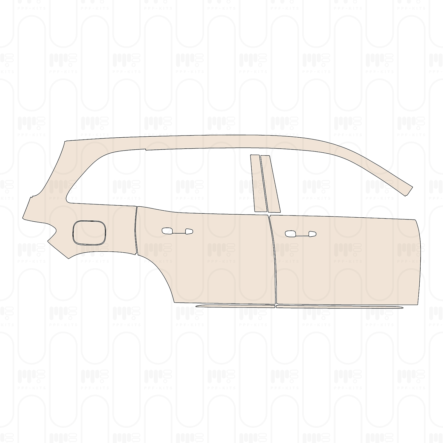 Pre-Cut PPF Mercedes-Benz EQB AMG Line 2026