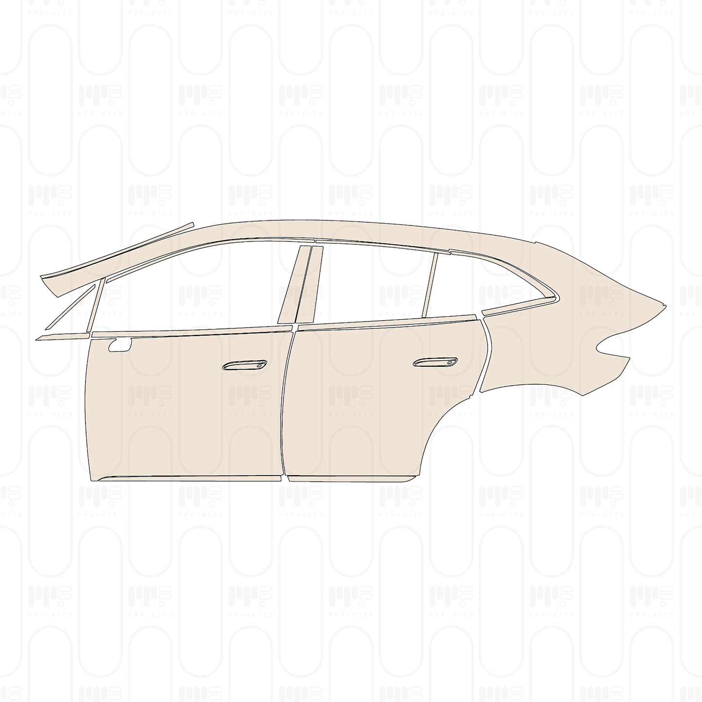 Pre-Cut PPF Mercedes-Benz EQE SUV AMG 53 2026