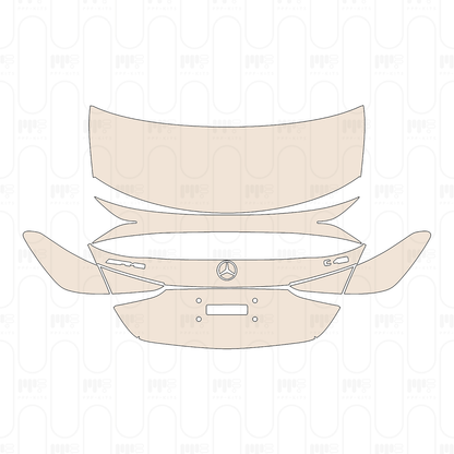 Pre-Cut PPF Mercedes-Benz C Class Sedan AMG C43 2026