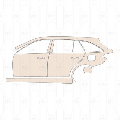 Pre-Cut PPF Mercedes-Benz C Class Estate Base 2026