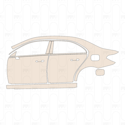 Pre-Cut PPF Mercedes-Benz A Class Sedan Base Standard Wheelbase 2026