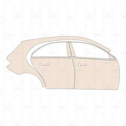 Pre-Cut PPF Mercedes-Benz A Class Hatchback Base 2026