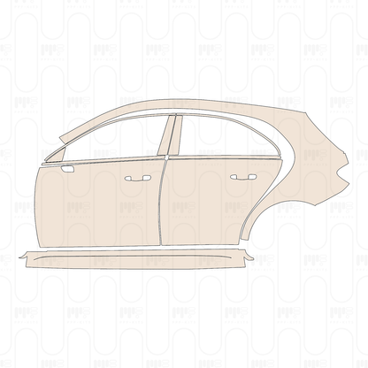 Pre-Cut PPF Mercedes-Benz A Class Hatchback AMG A 35 2026