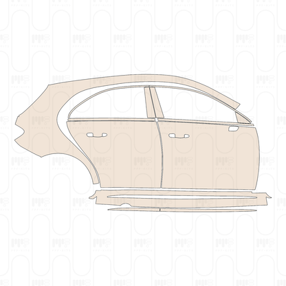 Pre-Cut PPF Mercedes-Benz A Class Hatchback AMG A 35 2026