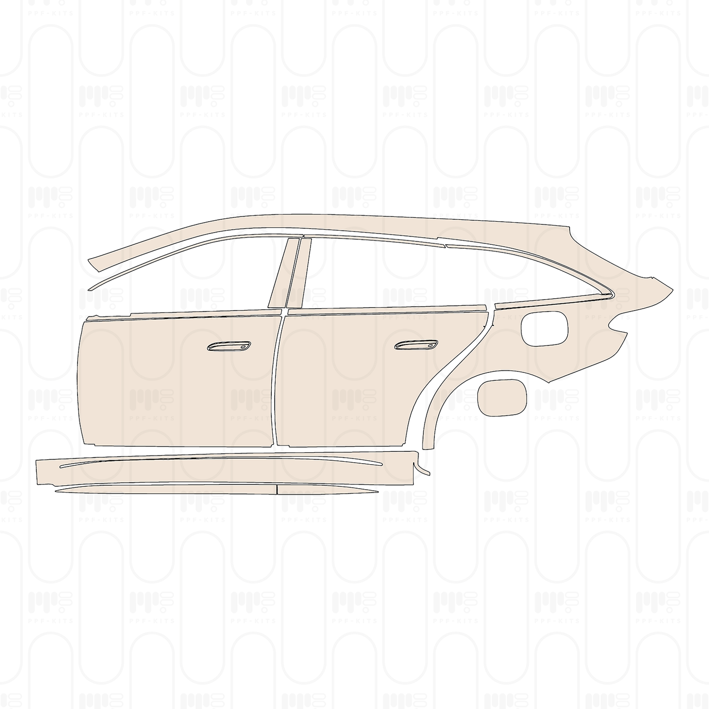 Pre-Cut PPF Mercedes-Benz E Class Wagon Estate AMG E53 2026