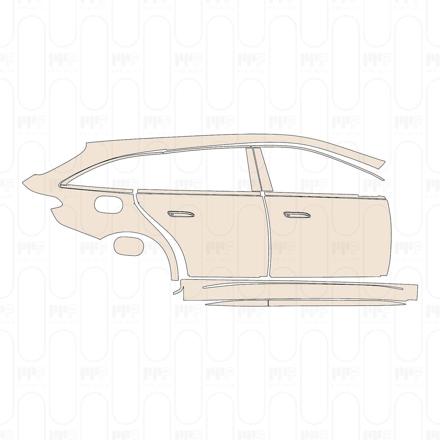 Pre-Cut PPF Mercedes-Benz E Class Wagon Estate AMG E53 2026