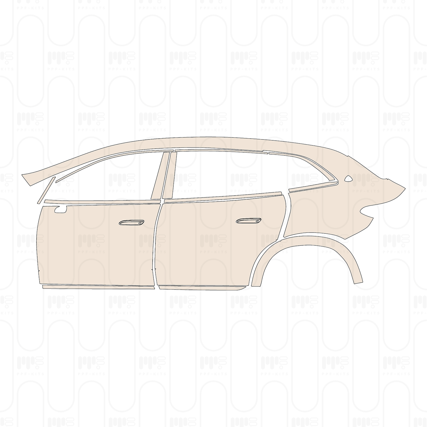 Pre-Cut PPF Mercedes-Benz MAYBACH EQS SUV 2026