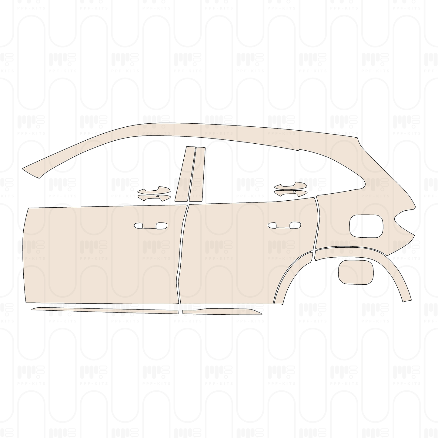 Pre-Cut PPF Mercedes-Benz GLA Sport 2026