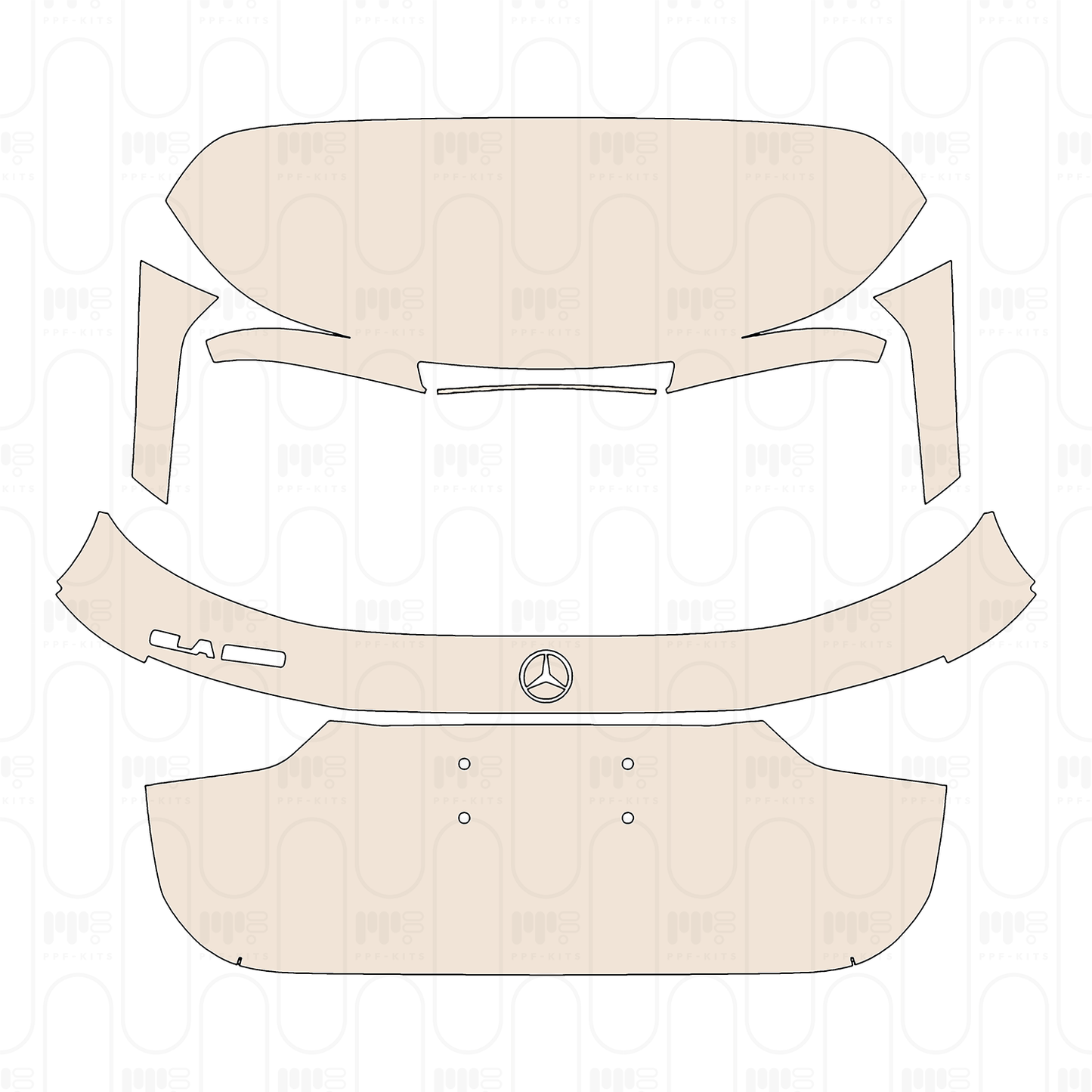 Pre-Cut PPF Mercedes-Benz GLA Sport 2026