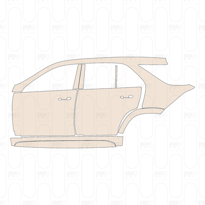 Pre-Cut PPF Mercedes-Benz GLE SUV AMG GLE 53 2026
