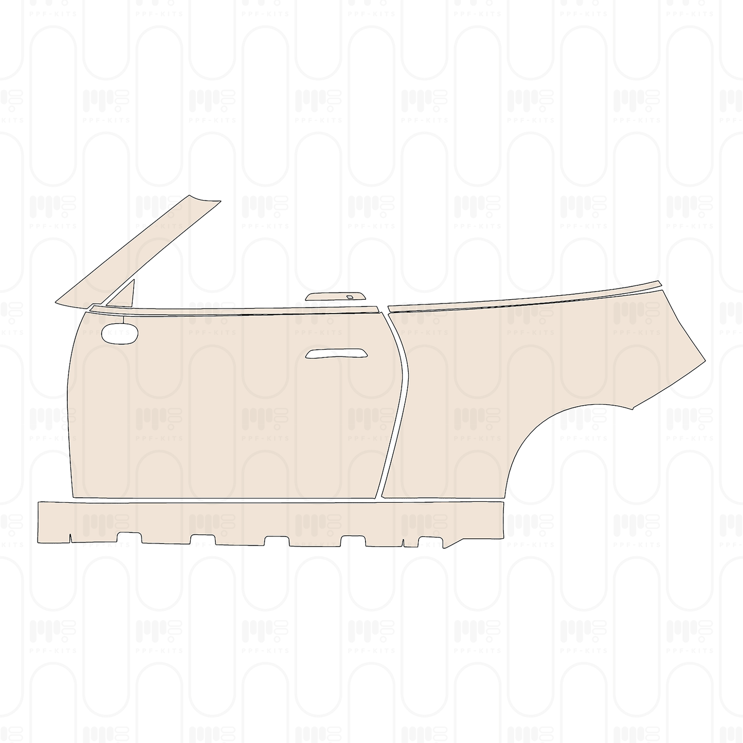 Pre-Cut PPF MINI Electric MINI Cooper Base 2026