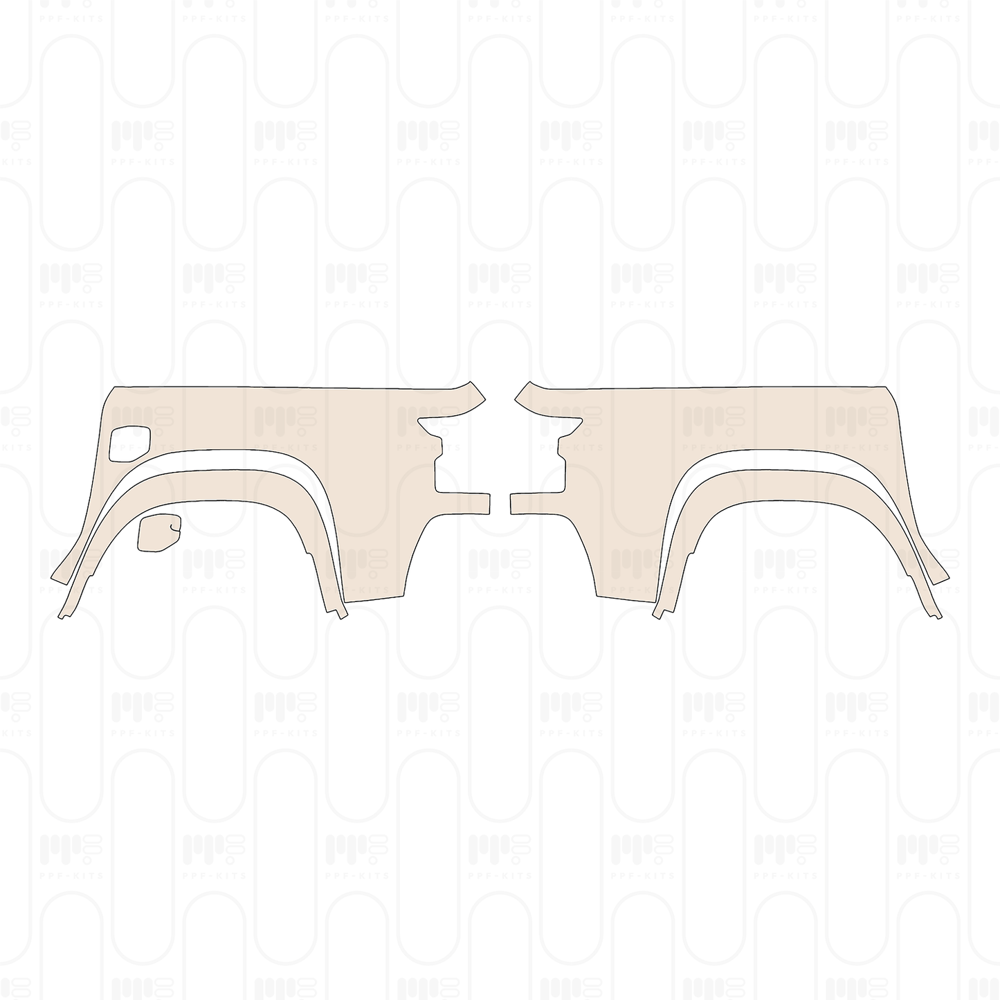 Pre-Cut PPF Nissan Frontier Crew Cab Pro-4X 2026
