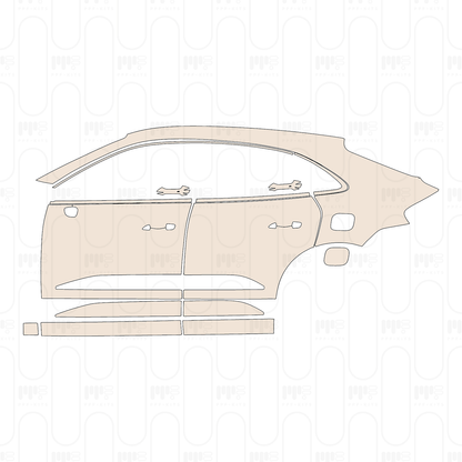 Pre-Cut PPF Porsche Macan Electric 4 2026