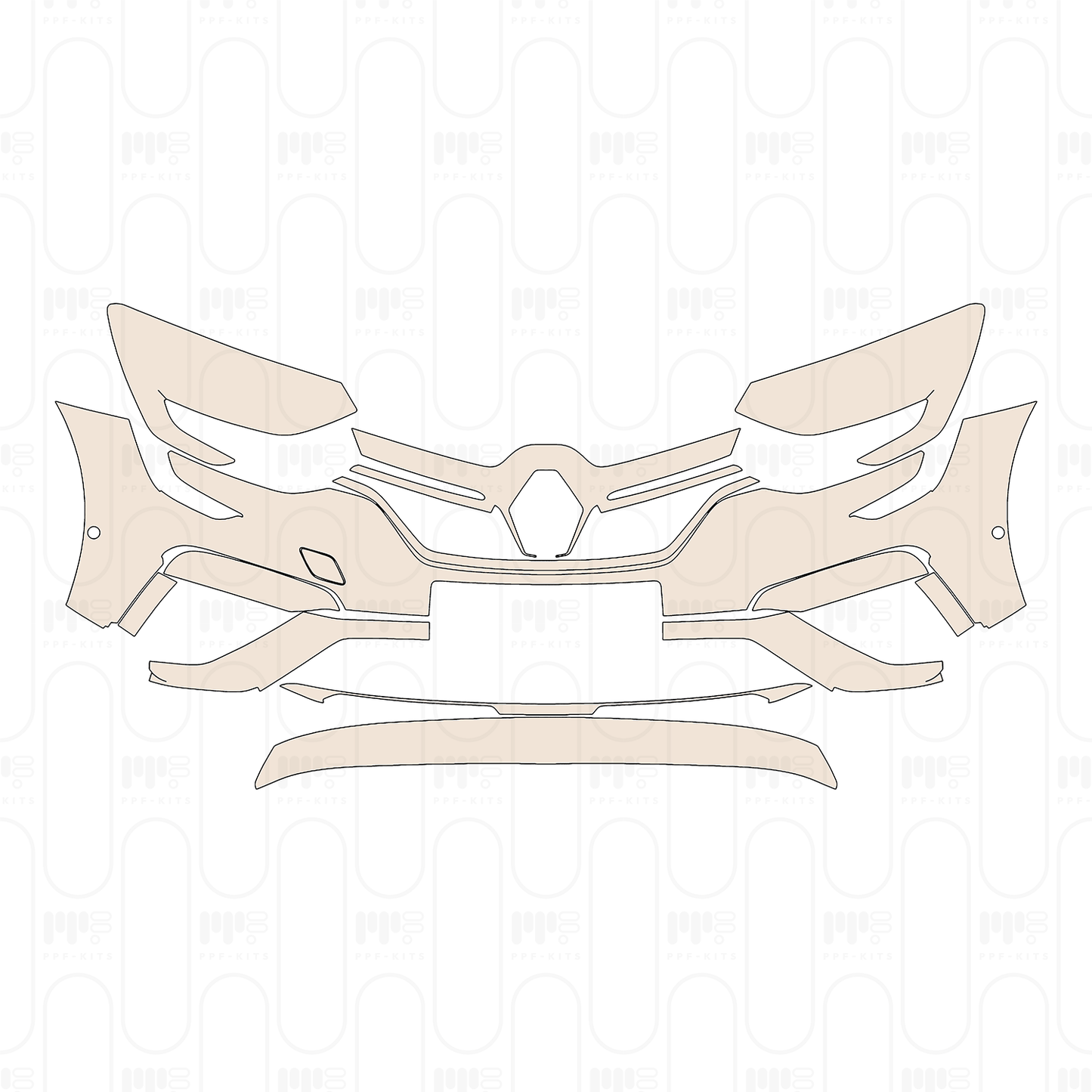Pre-Cut PPF Renault Arkana Techno 2026