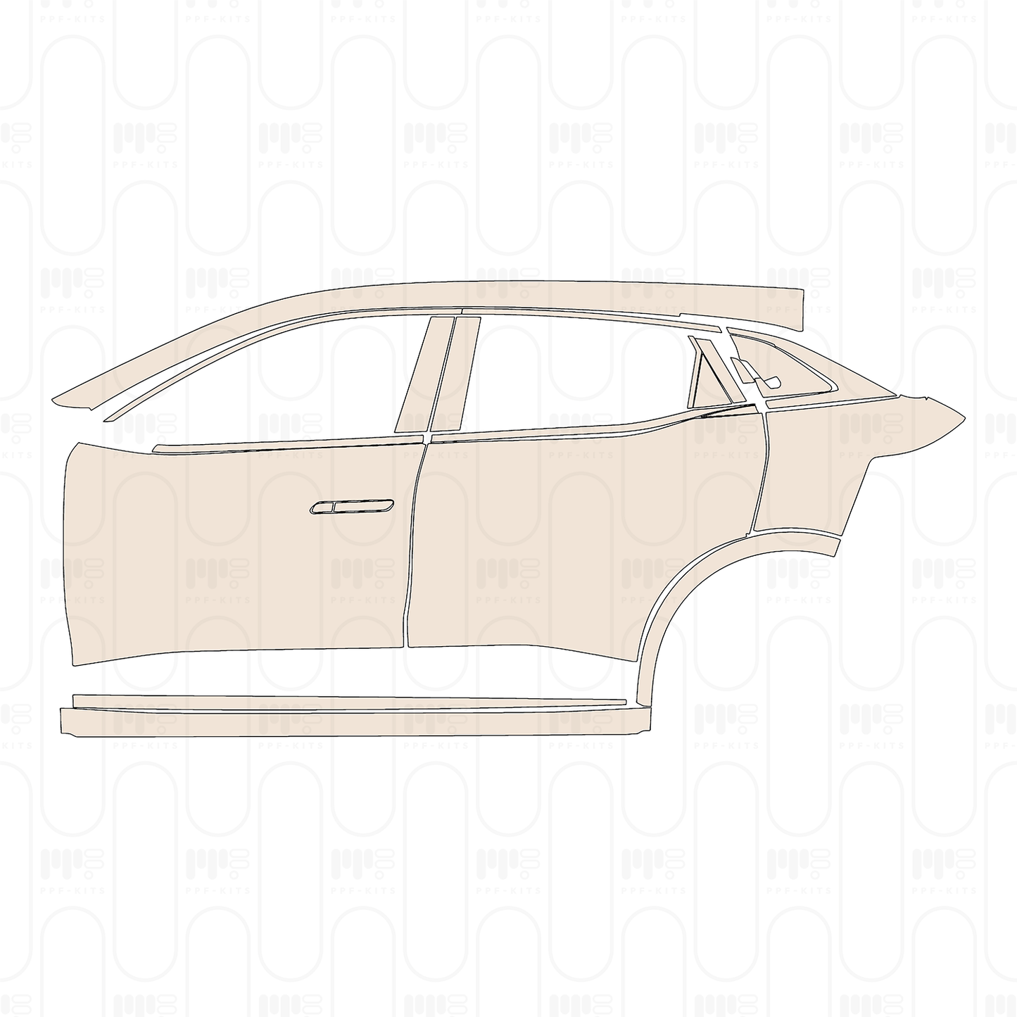 Pre-Cut PPF Renault Megane E-Tech 2026