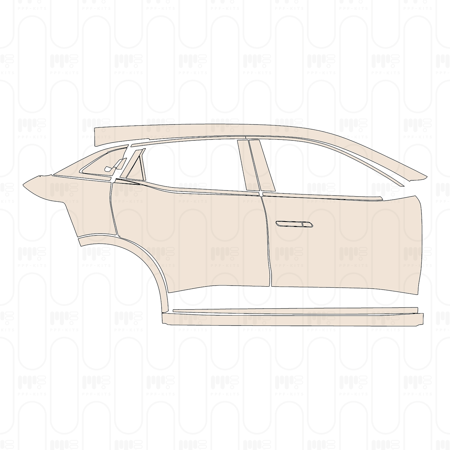 Pre-Cut PPF Renault Megane E-Tech 2026