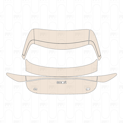 Pre-Cut PPF Smart #3 Base 2026