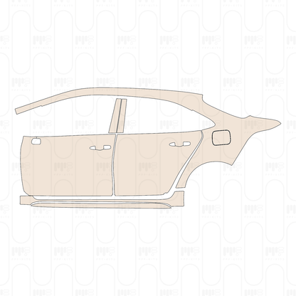 Pre-Cut PPF Toyota Corolla (US) Sedan Luxury 2026