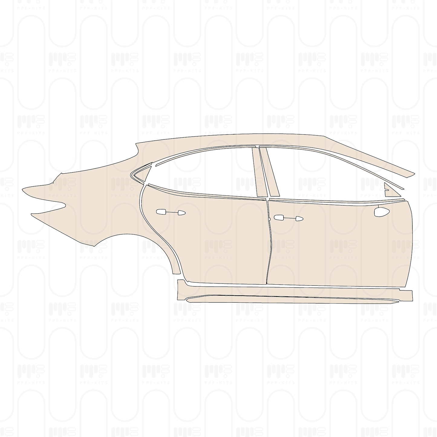 Pre-Cut PPF Toyota Camry (CN) Sport Plus 2026