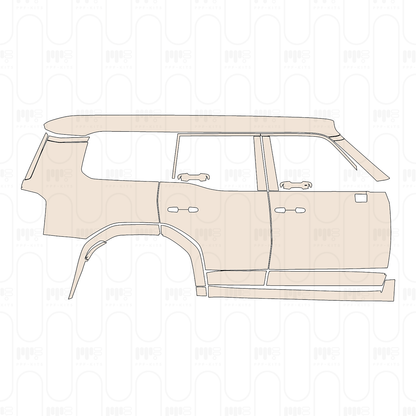 Pre-Cut PPF Toyota Land Cruiser (US) 2026