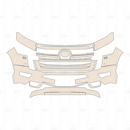 Pre-Cut PPF Toyota Land Cruiser (ME) GXR 2026