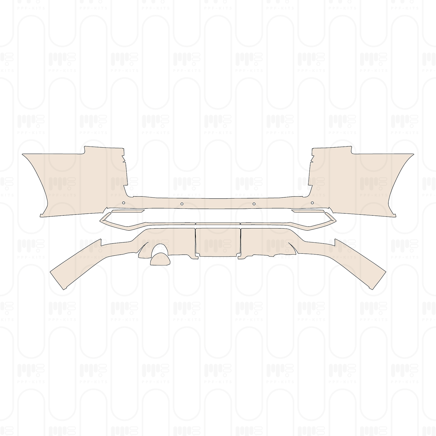 Pre-Cut PPF Toyota Land Cruiser (ME) GXR 2026
