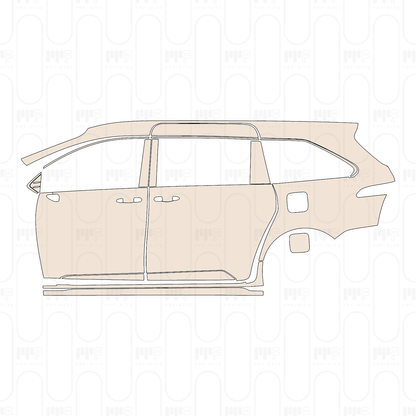 Pre-Cut PPF Toyota Sienna LE 2026