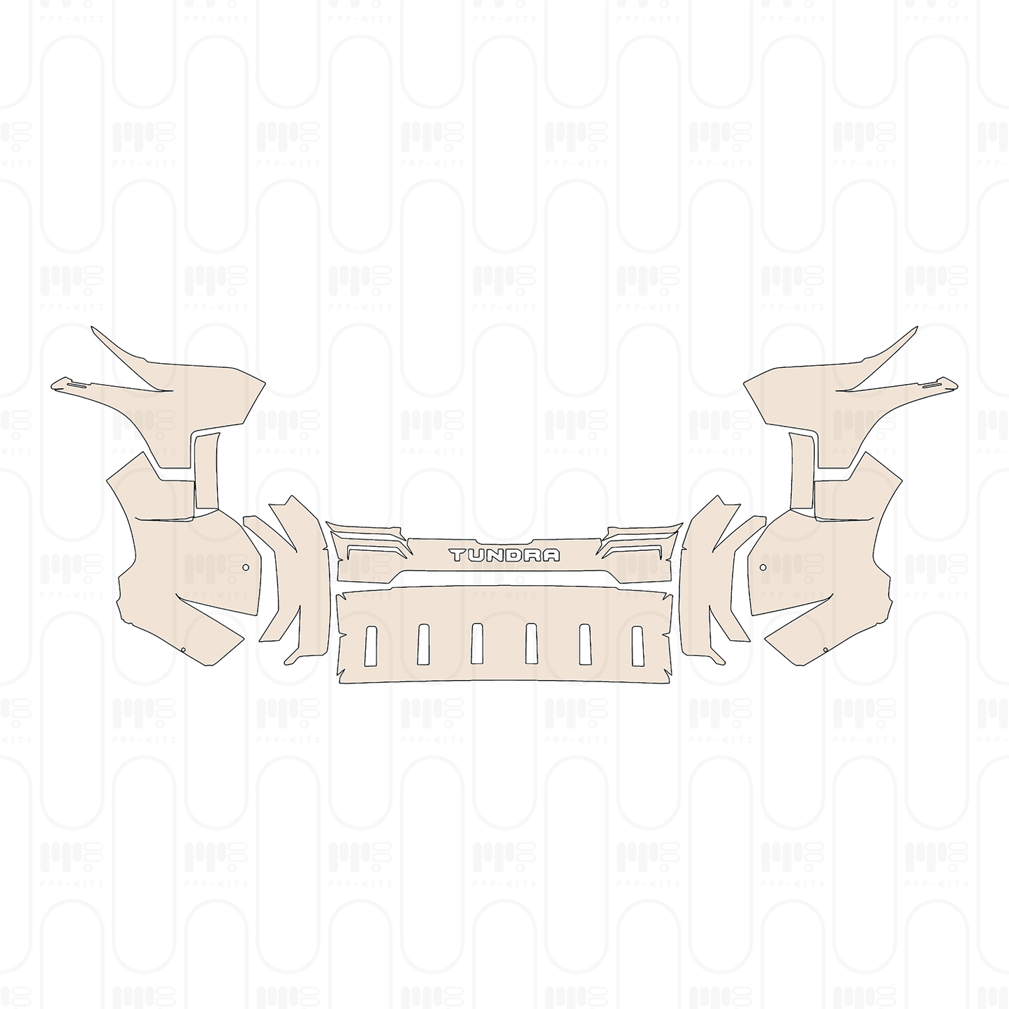 Pre-Cut PPF Toyota Tundra CrewMax 1794 Edition 2026