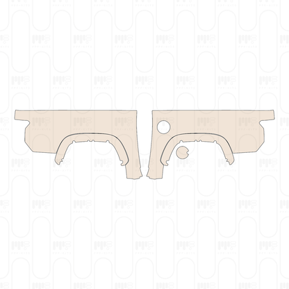 Pre-Cut PPF Toyota Tundra CrewMax 1794 Edition 2026
