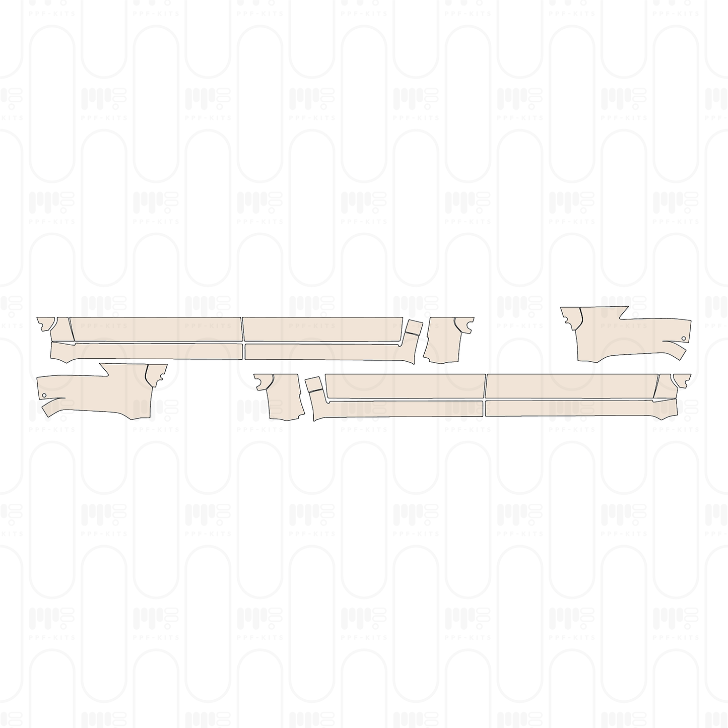 Pre-Cut PPF Toyota Tundra CrewMax 1794 Edition 2026