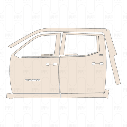 Pre-Cut PPF Toyota Tundra CrewMax SR5 2026