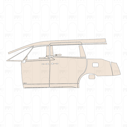 Pre-Cut PPF Toyota Alphard 2026
