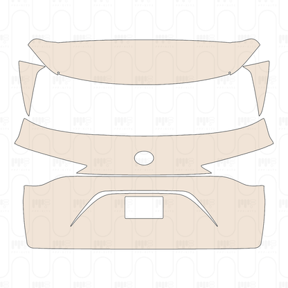 Pre-Cut PPF Toyota Granvia 2026