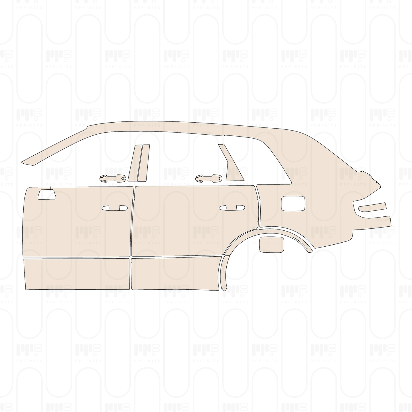 Pre-Cut PPF Toyota Century SUV 2026