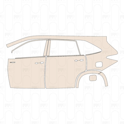Pre-Cut PPF Toyota Innova HyCross (IN) 2026