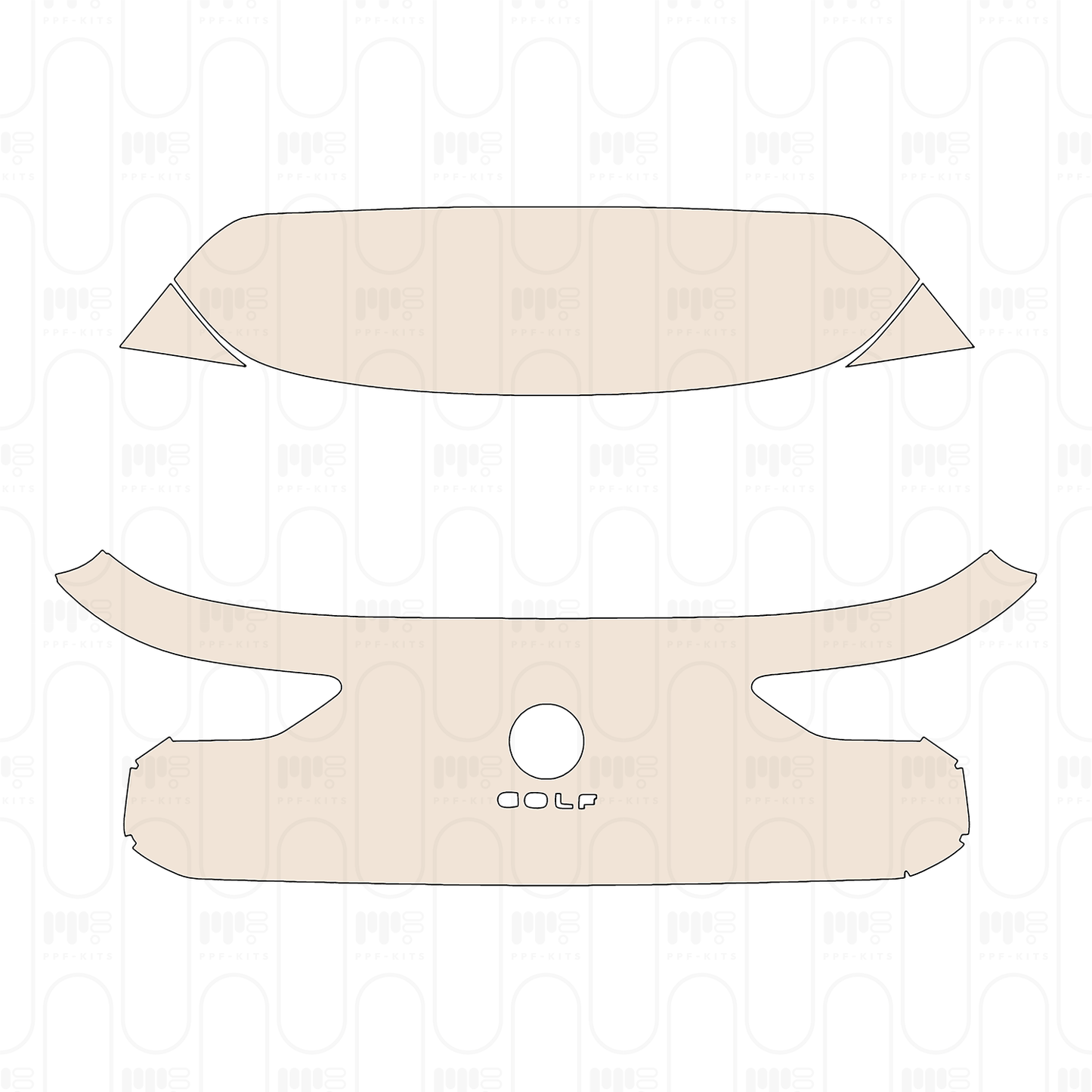 Pre-Cut PPF Volkswagen Golf Base 2026