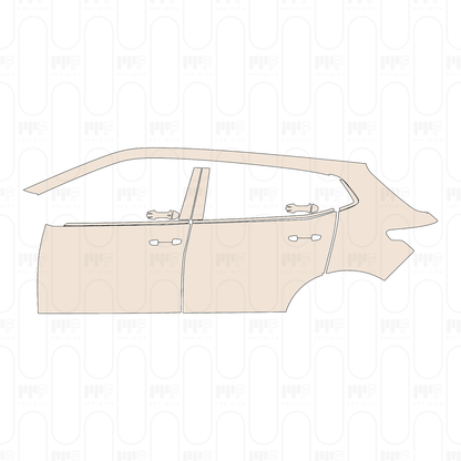 Pre-Cut PPF Volkswagen Tharu 2026