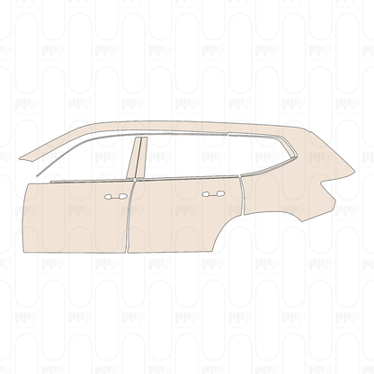 Pre-Cut PPF Volkswagen Atlas (US) SE 2026