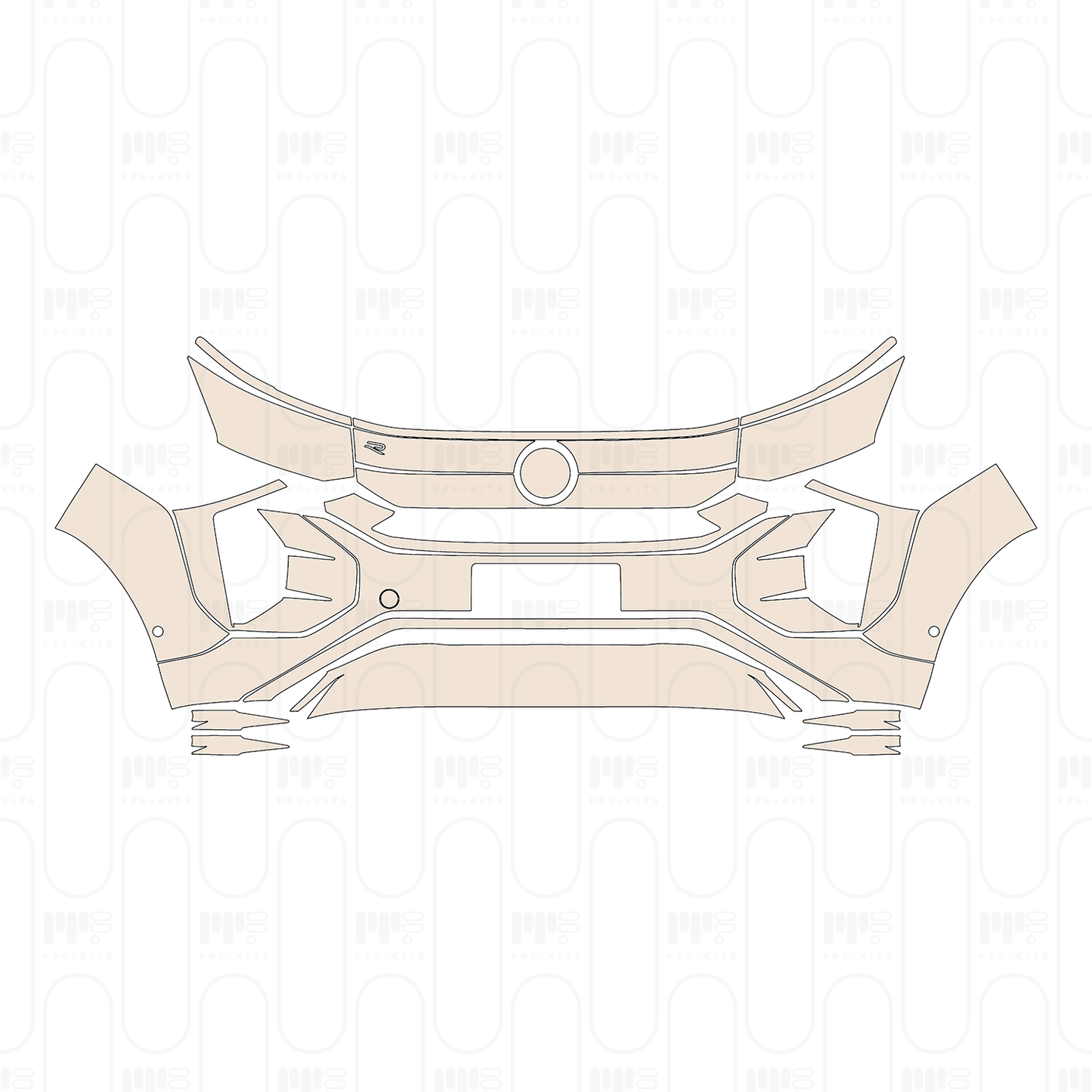 Pre-Cut PPF Volkswagen Teramont Pro R-Line 2026