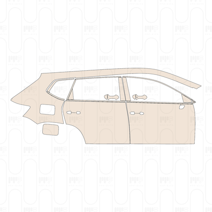 Pre-Cut PPF Volkswagen Taos (US) SE 2026