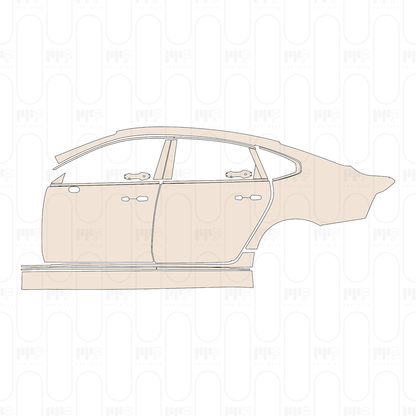 Pre-Cut PPF Volvo S90 Recharge Extended Wheelbase Inscription 2026