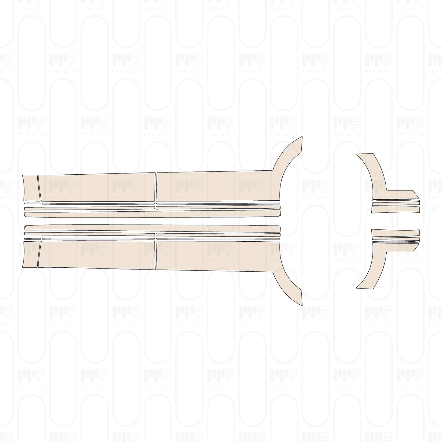 Pre-Cut PPF Volvo EM90 2026