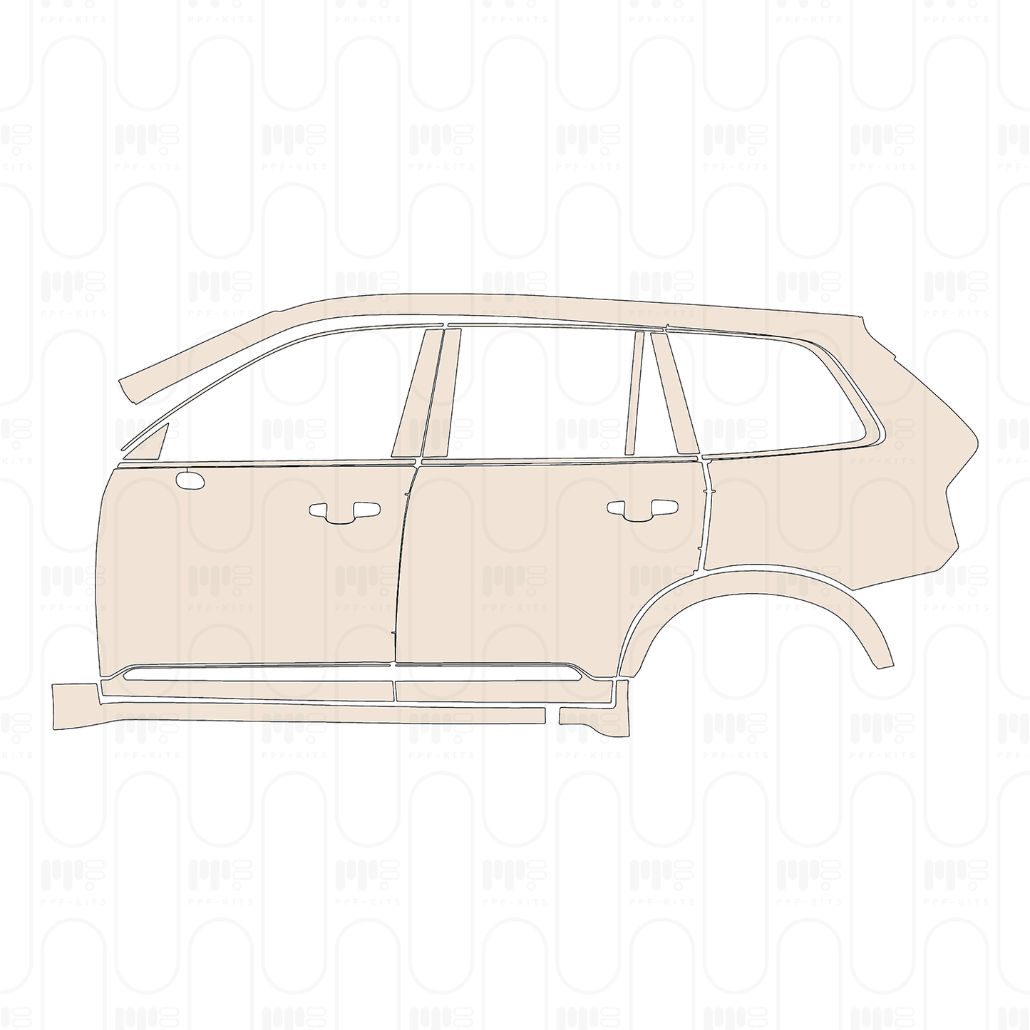 Pre-Cut PPF Volvo XC90 Inscription 2026