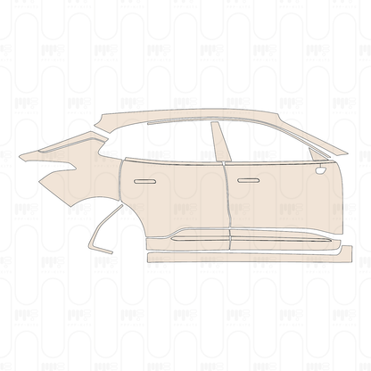 Pre-Cut PPF Zeekr 001 2026