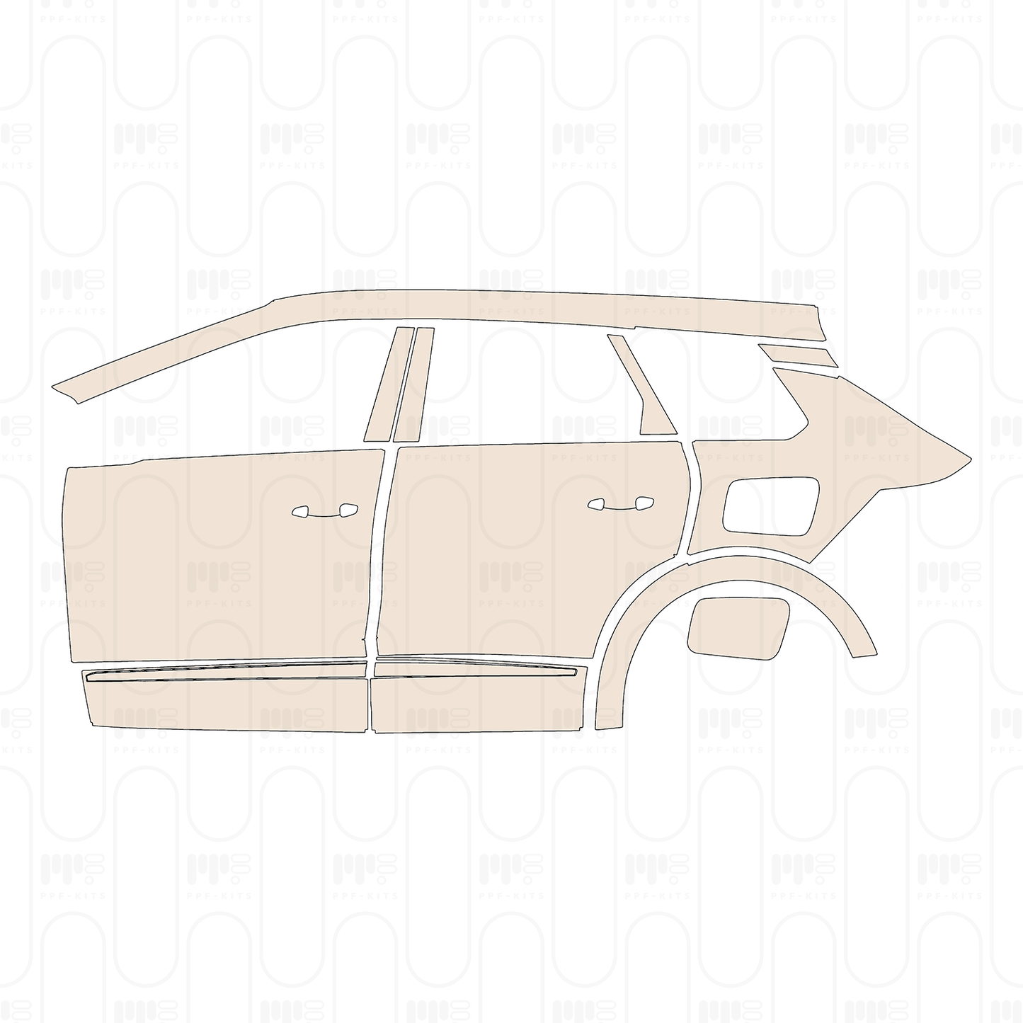Pre-Cut PPF Opel Grandland PHEV GS 2026