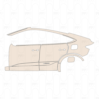 Pre-Cut PPF Audi Q6 e-tron Sportback S-Line 2025