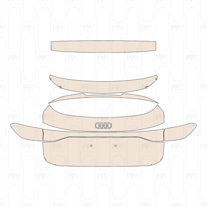Pre-Cut PPF Audi Q6 e-tron Sportback S-Line 2025