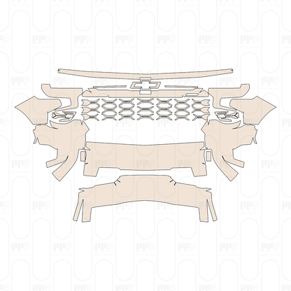 Pre-Cut PPF Chevrolet Silverado 1500 ZR2 2025