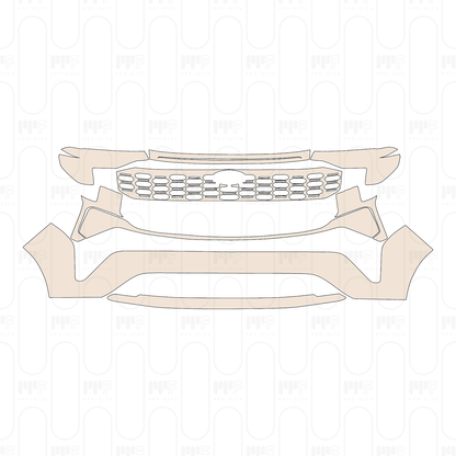 Pre-Cut PPF Ford Equator Sport 2025